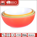 HAIXING bpa free plastic microwavable crystal fish bowls